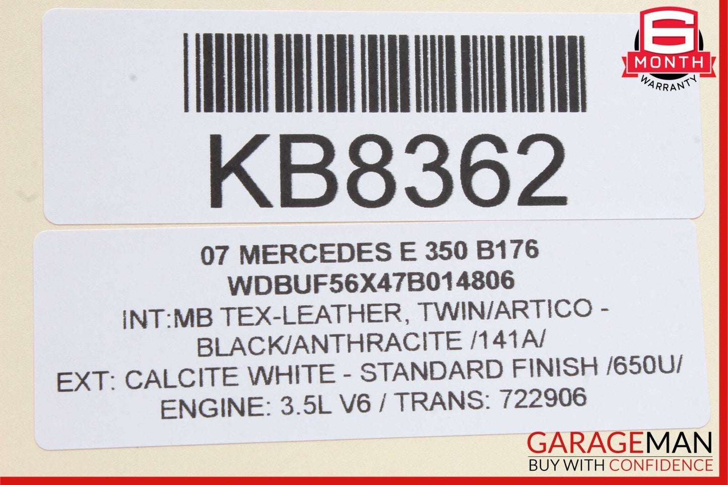 03-09 Mercedes W211 E350 E500 E320 E63 Front Left Window Regulator Motor Unit