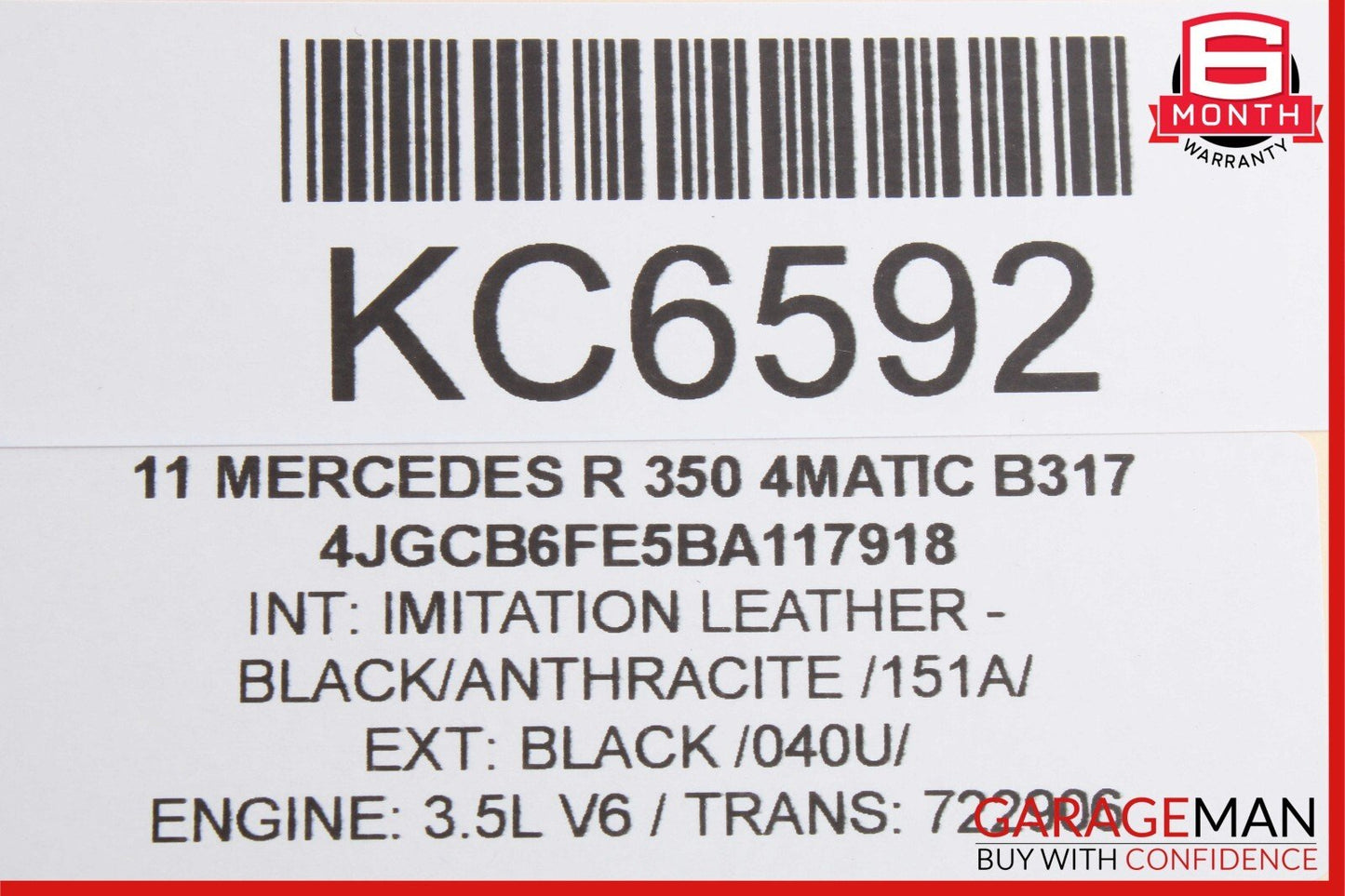 06-13 Mercedes W251 R320 R350 Trunk Lid Hydraulic Pump Motor w/ Cylinder OEM