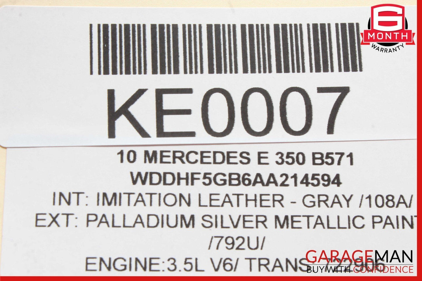 10-11 Mercedes W212 E350 E550 Rear Fuse Relay Junction Box SAM Module Assy