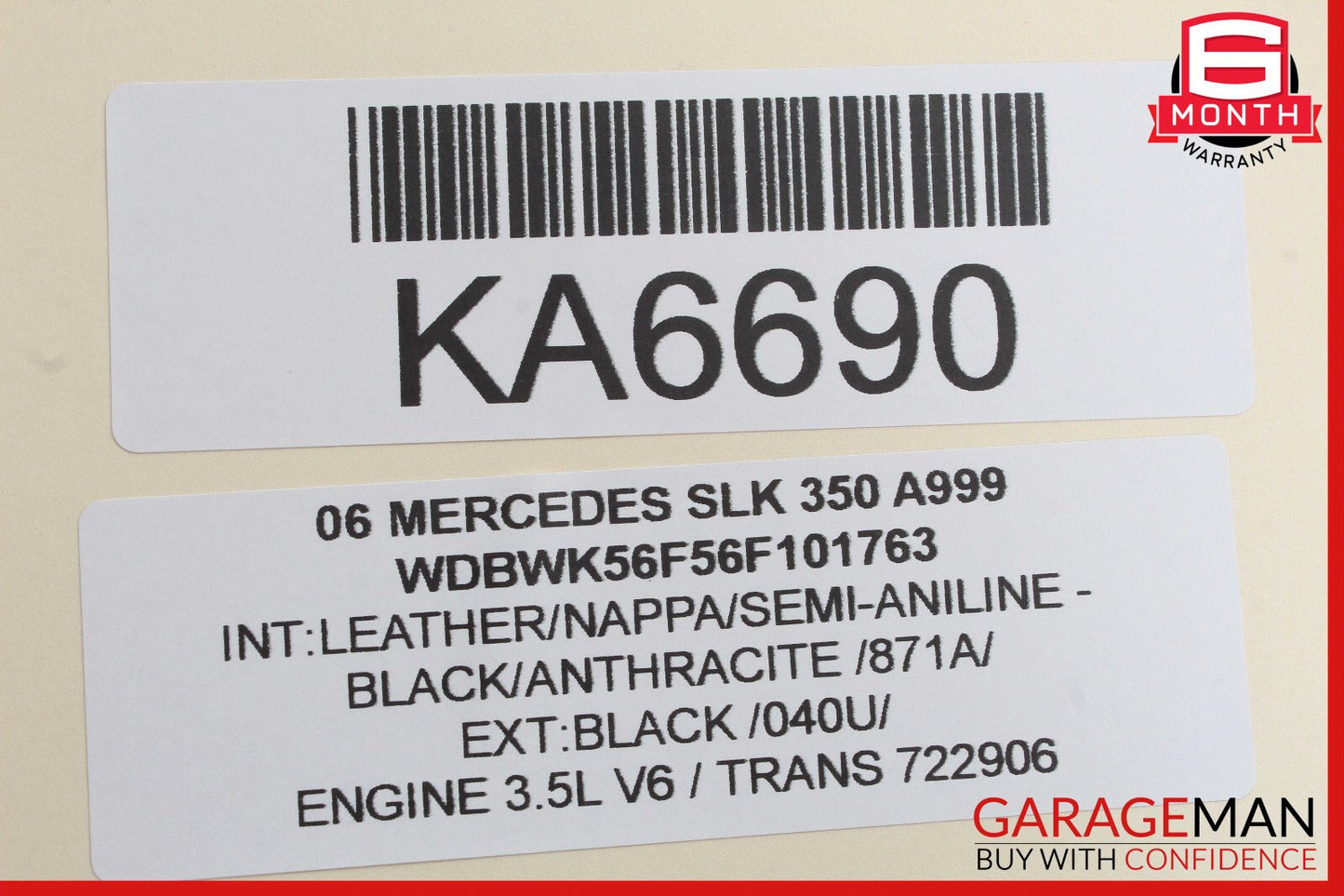 05-11 Mercedes R171 SLK350 Front Right Passenger Side Exterior Door Handle OEM