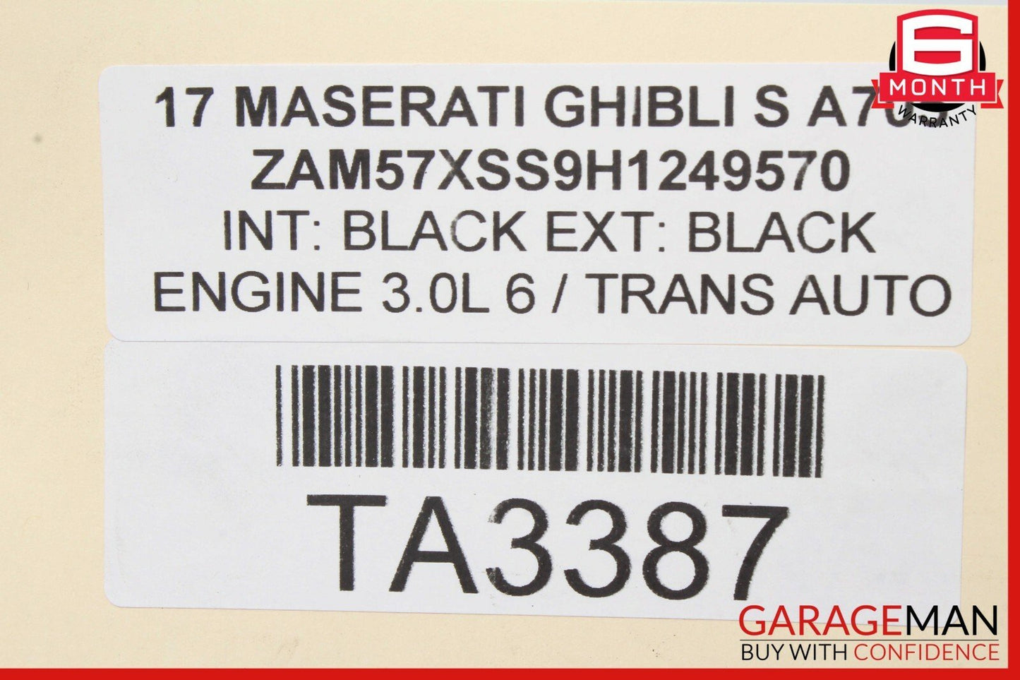 14-17 Maserati Ghibli RWD Front Subframe Cradle Crossmember Sub Frame Assembly