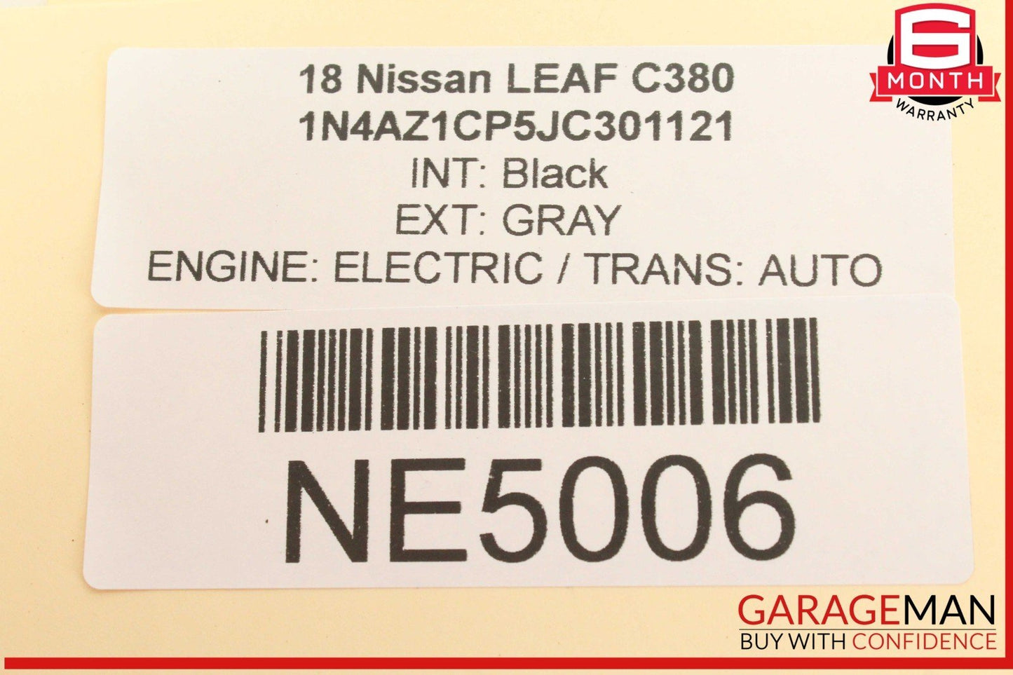 13-24 Nissan Leaf Automatic Transmission Gear Shift Selector Knob 75G020LHD OEM