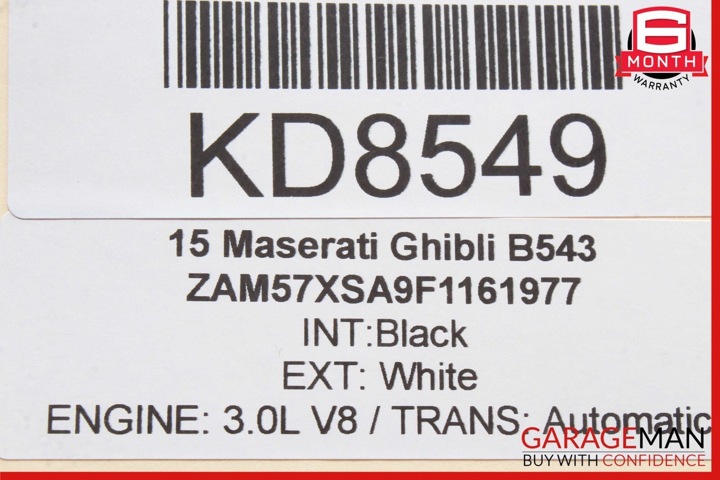 14-17 Maserati Ghibli Radio Stereo Audio Receiver CD Player Headunit Module Assy