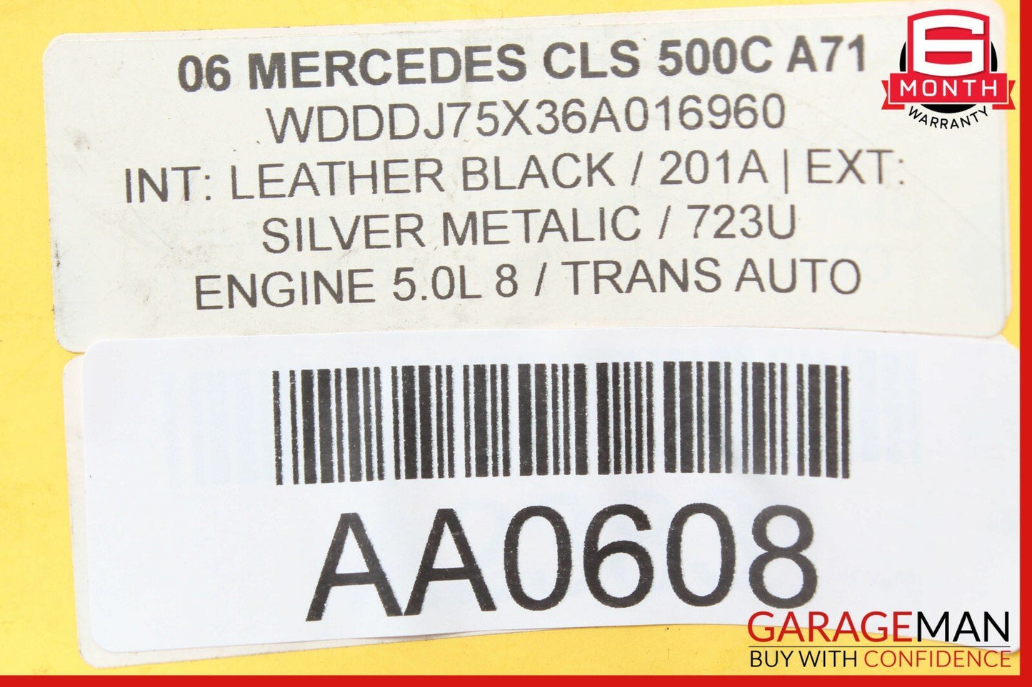 06-11 Mercedes W219 CLS350 CLS500 Front Right Side Door Lock Latch Actuator