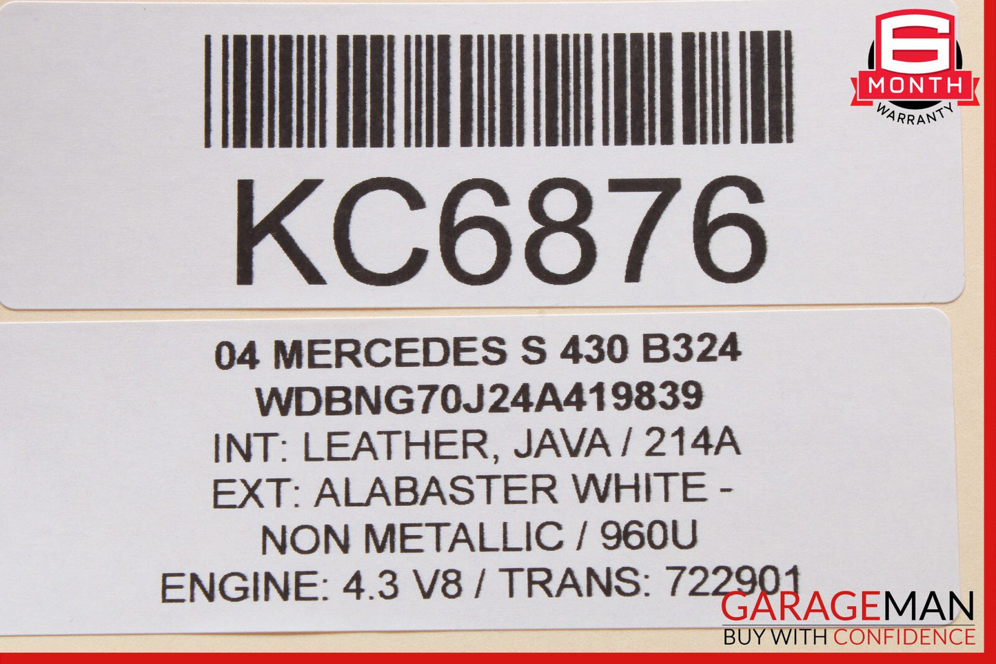 00-06 Mercedes W220 S430 S600 Antenna Amplifier Booster Module OEM