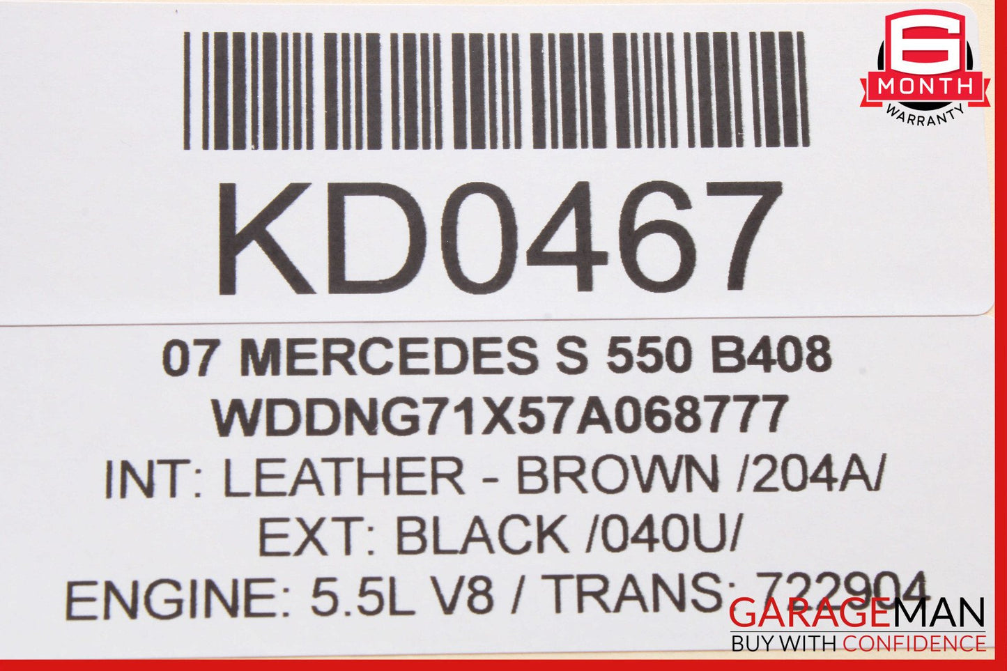 07-13 Mercedes W221 S550 CL550 Cluster Control Switch 2218201810 OEM