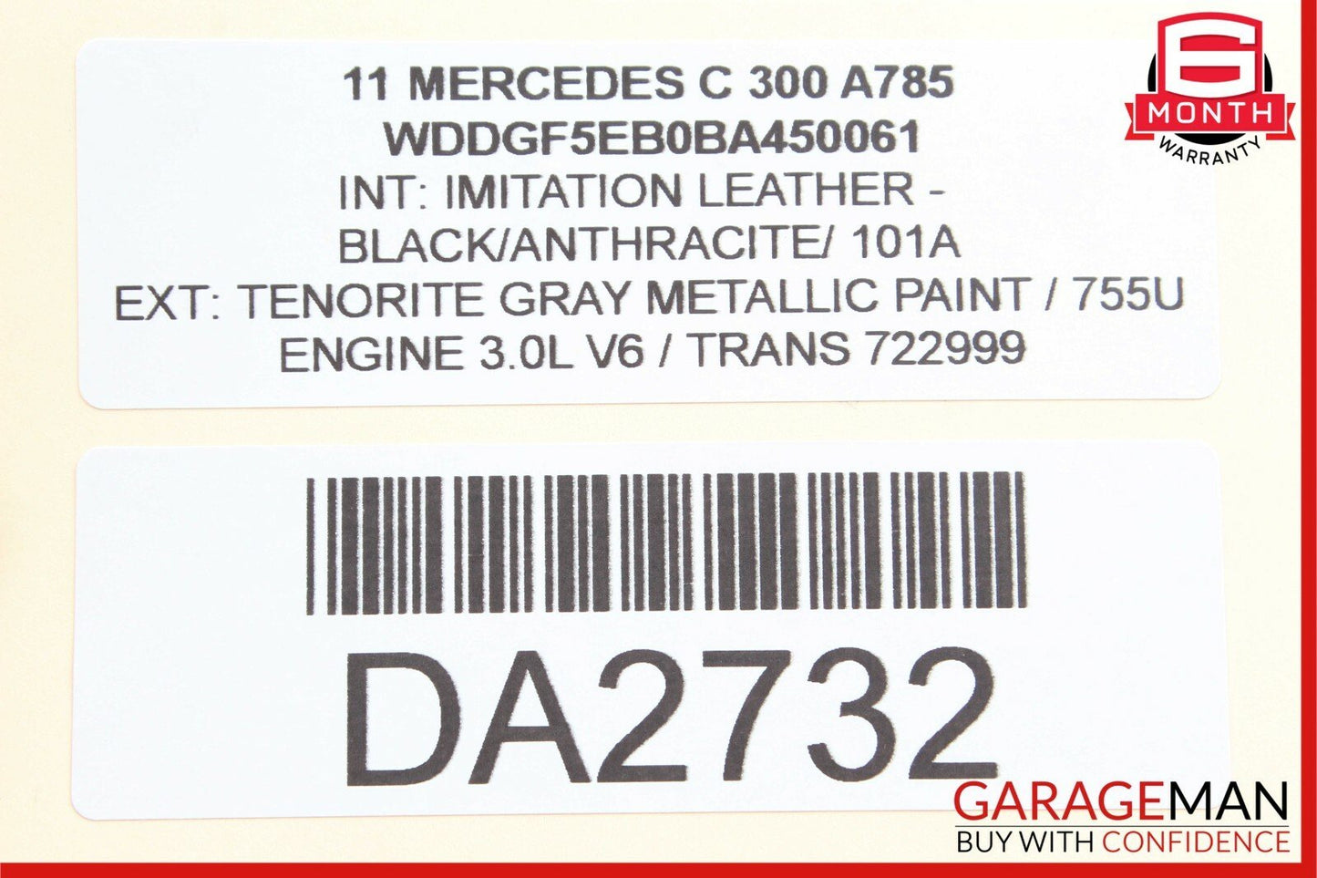 08-14 Mercedes W204 C300 Center Console Arm Rest Cup Holder Tray Compartment OEM