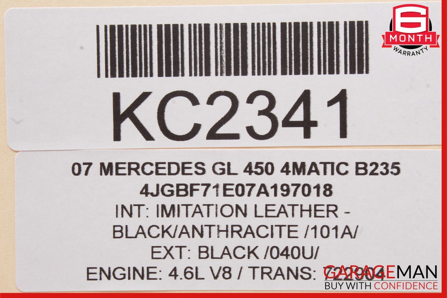 06-13 Mercedes X164 GL450 4MATIC Front Right Passenger Door Control Module OEM