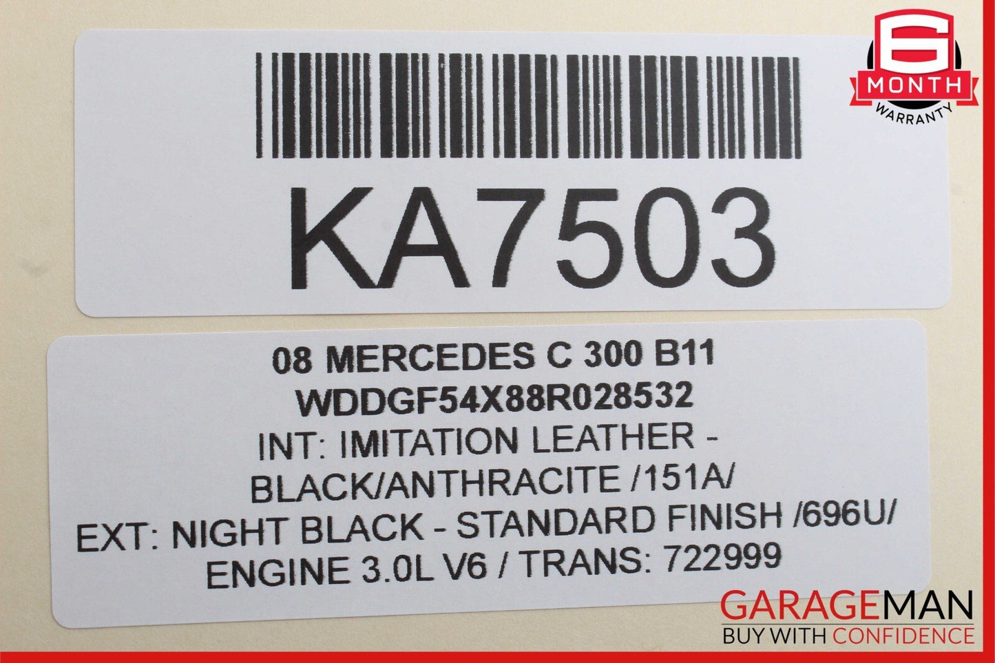 08-11 Mercedes W204 C300 Speedometer Odometer Instrument Cluster Gauge OEM