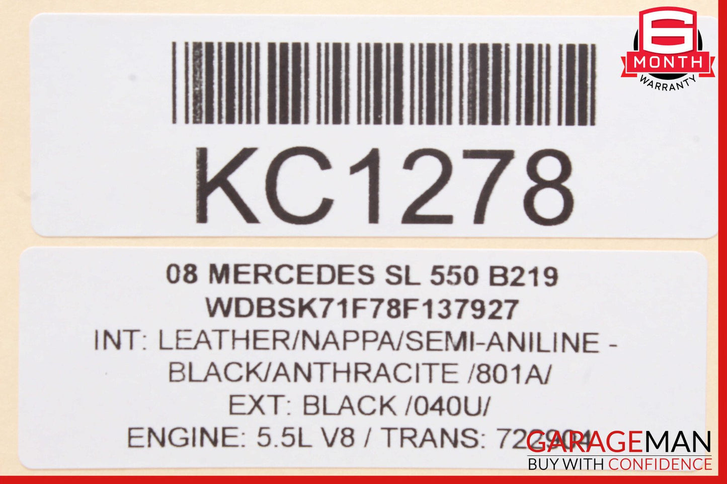 03-09 Mercedes C230 CLK350 SL55 AMG Sirius Satellite Radio Receiver 1698270162