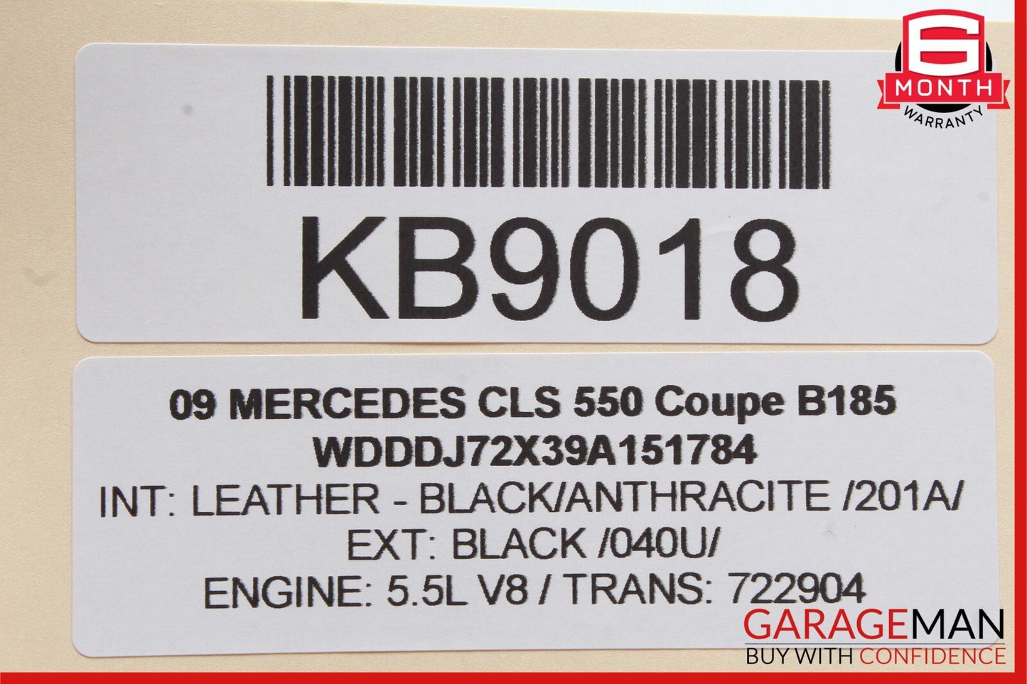 06-11 Mercedes W219 CLS550 Front Right Side Door Tweeter Speaker Cover Trim OEM