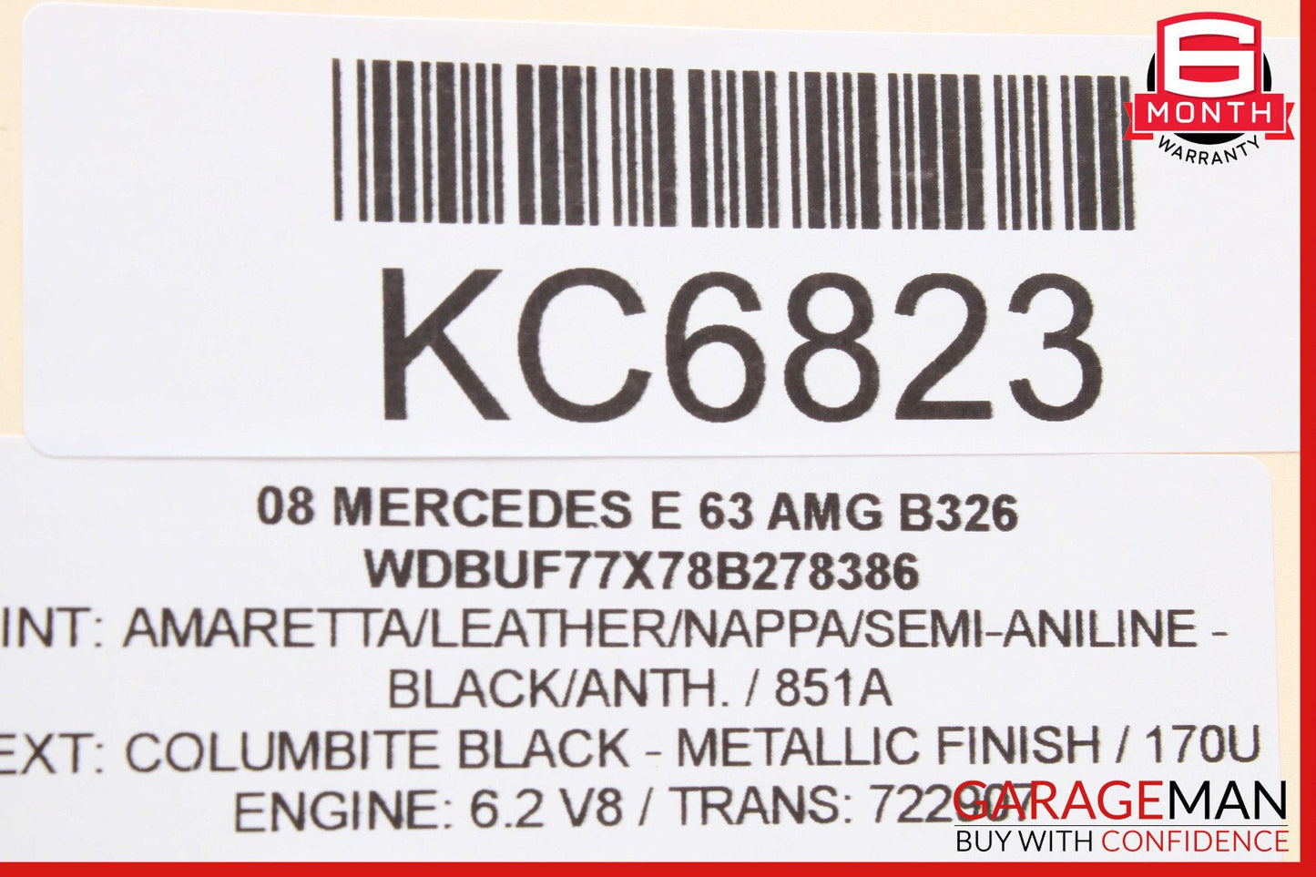 03-09 Mercedes W211 E63 E550 Front Right Passenger Door Control Module OEM