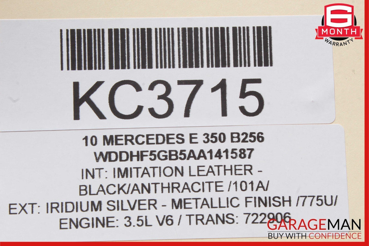08-16 Mercedes E350 E550 C250 Front Right Side Door Window Regulator Motor Unit
