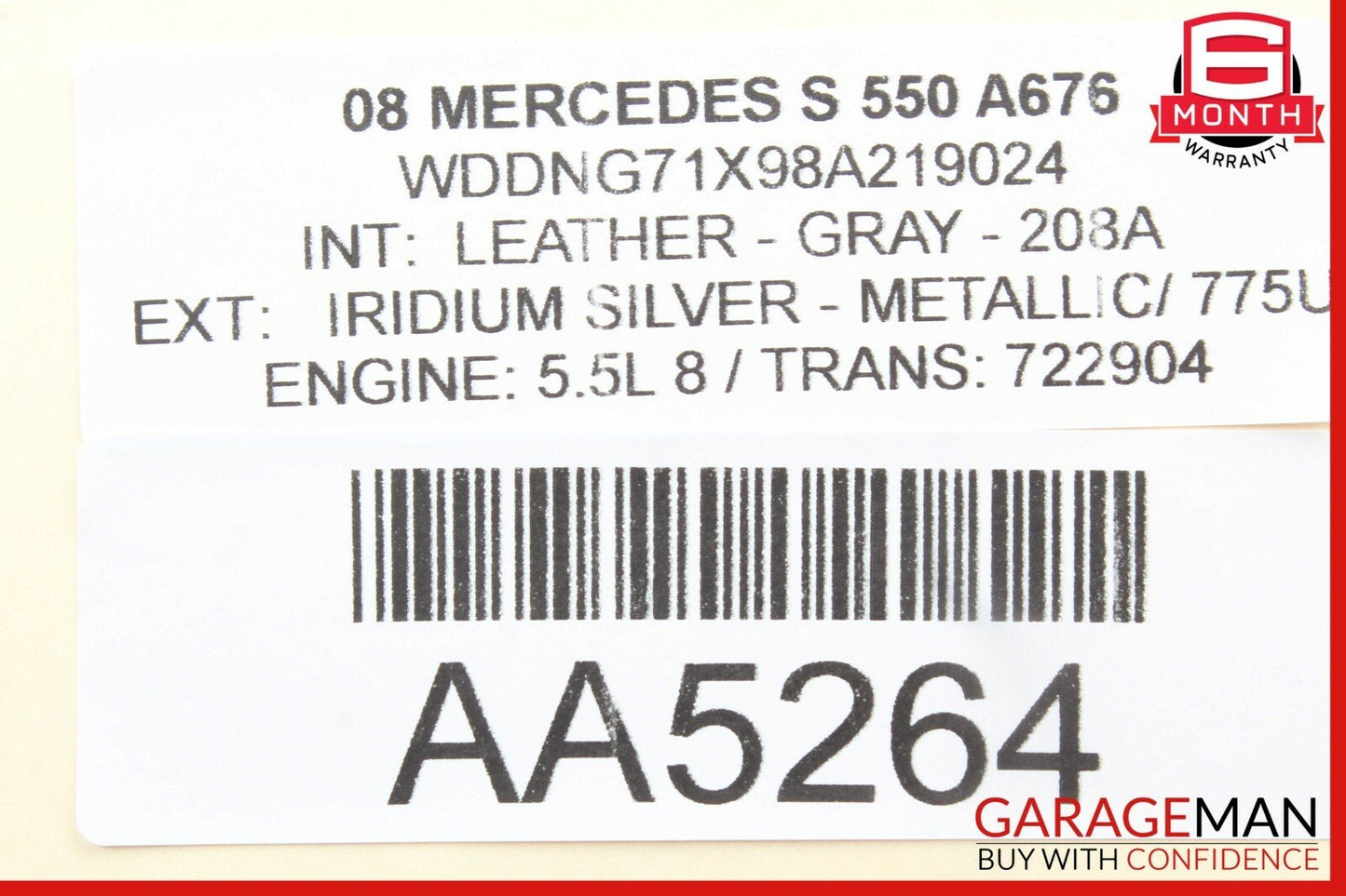 07-13 MERCEDES W221 S550 CL550 FRONT LEFT SEAT CONTROL MEMORY SWITCH OEM