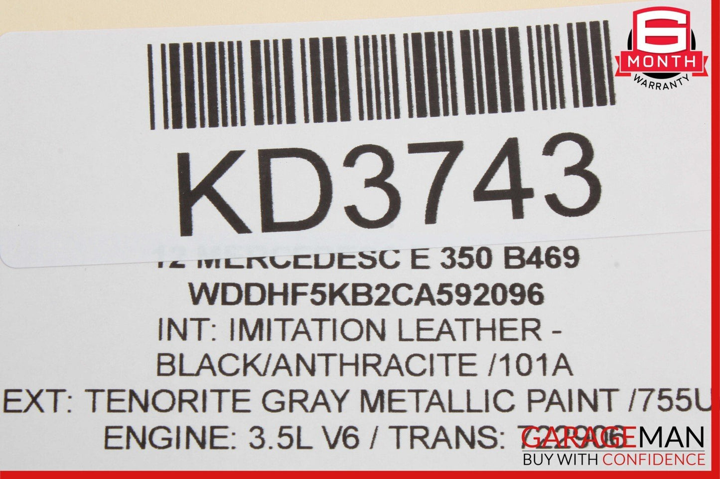 08-14 Mercedes W212 E350 C250 C300 Rear Left Side Door Lock Latch Actuator OEM