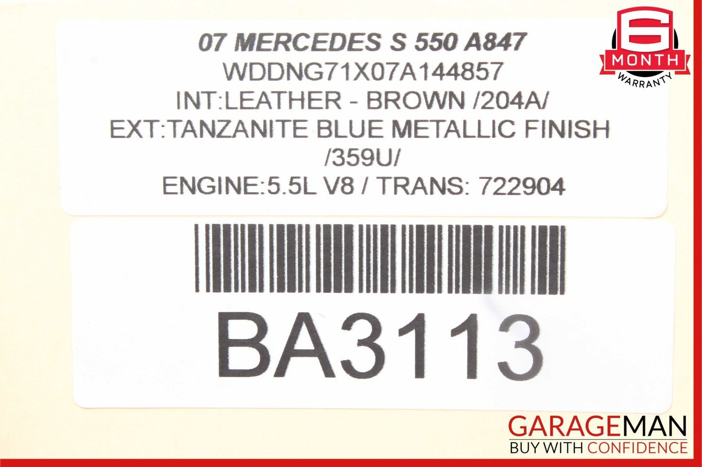 07-14 Mercedes S350 S550 CL550 Voice Language Communication Control Module Unit