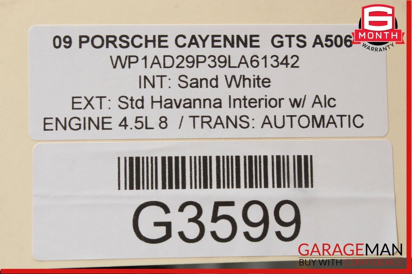 03-10 Porsche Cayenne 955 957 Front Right / Left Seat Adjustment Memory Module