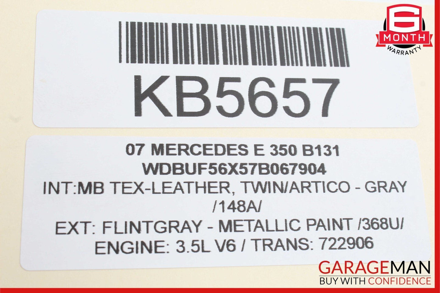 03-12 Mercedes E350 SLK280 CLS500 E320 Front Right Side Seat Control Module Unit