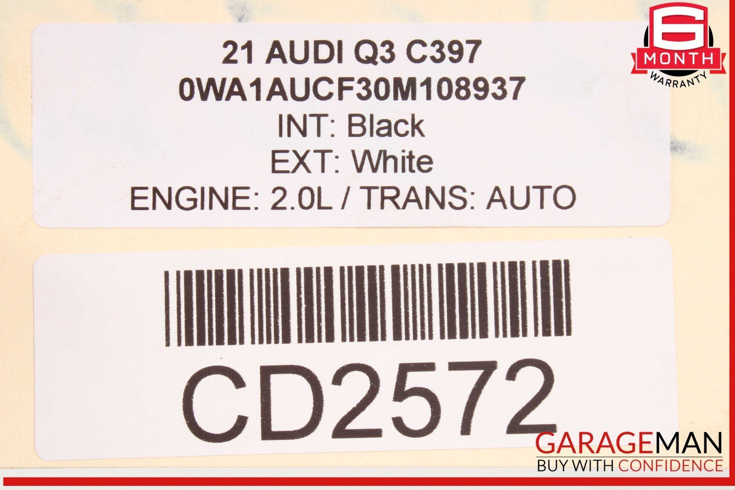 19-24 Audi Q3 2.0L AWD Transfer Case Assembly 0A6409053BB OEM