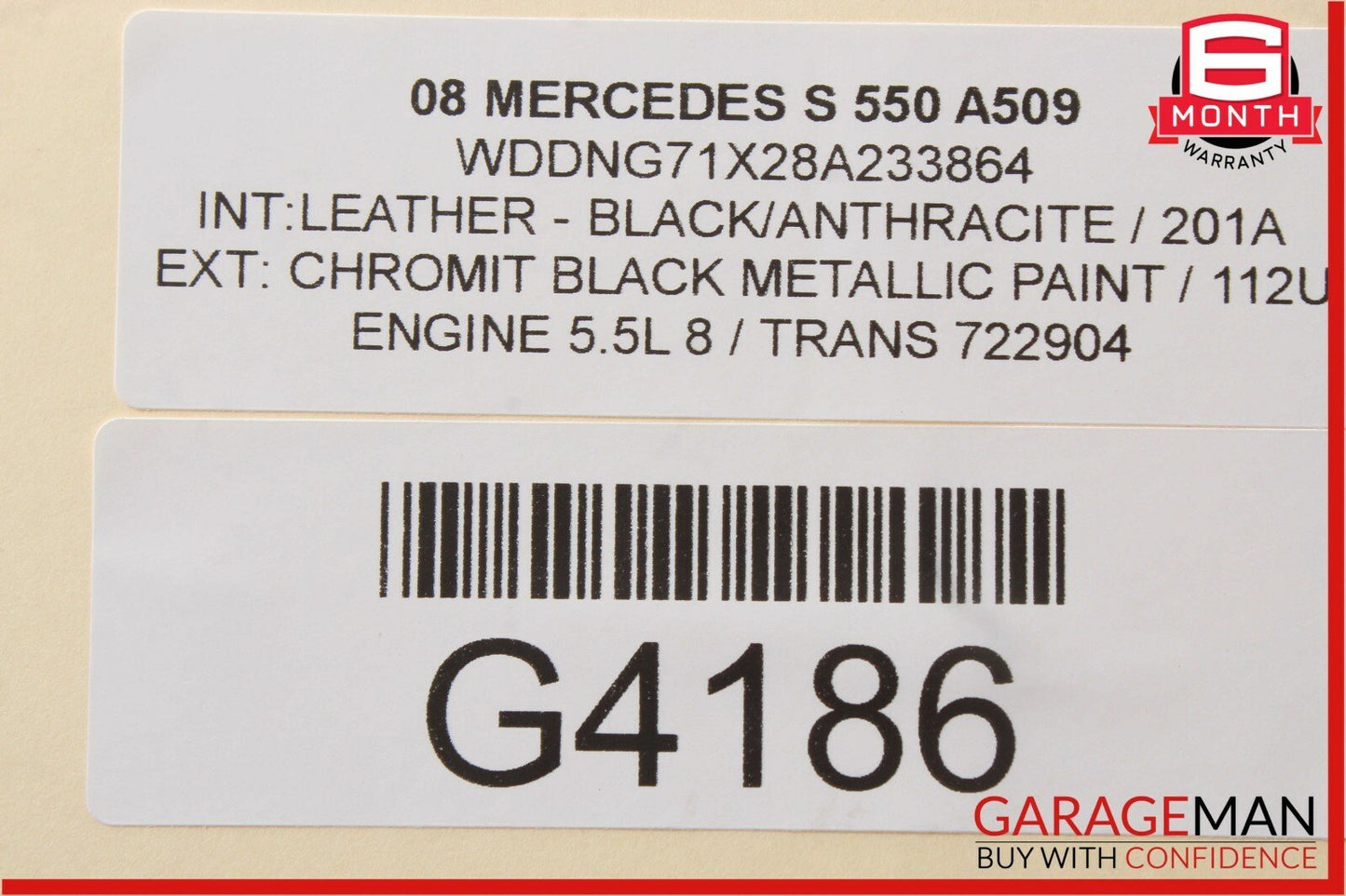 07-13 Mercedes W221 S550 Electronic Park Assist Control Switch Button Module OEM