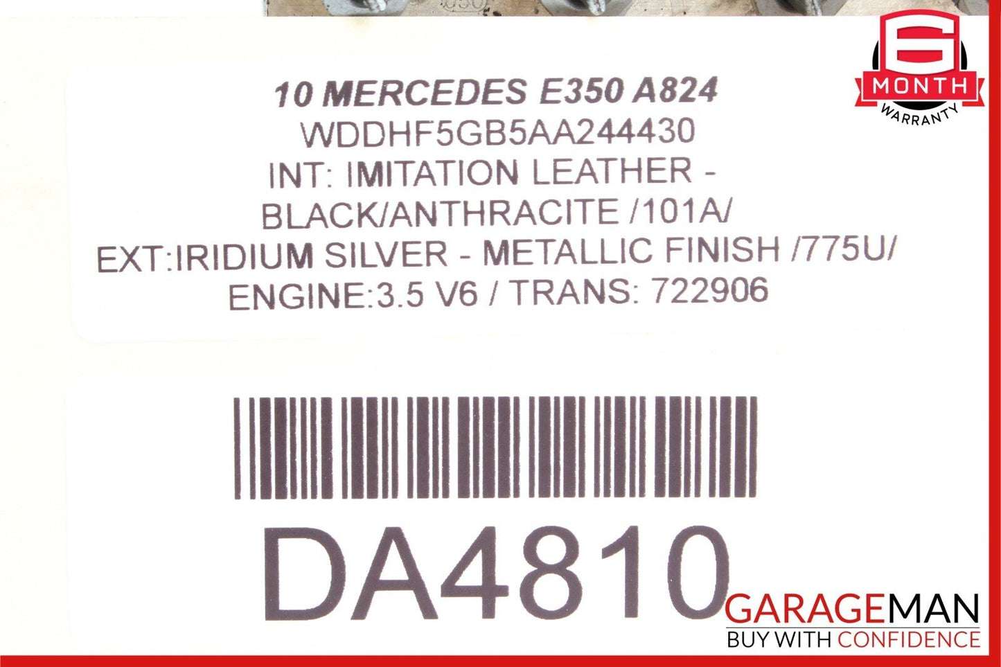 10-13 Mercedes W212 E350 E550 ABS Anti Lock Pump Brake Module Unit OEM