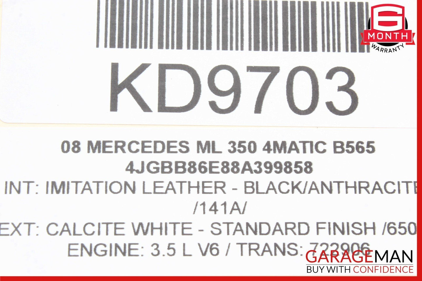 03-11 Mercedes W164 ML350 R350 Sirius Satellite Radio Receiver Module Unit OEM