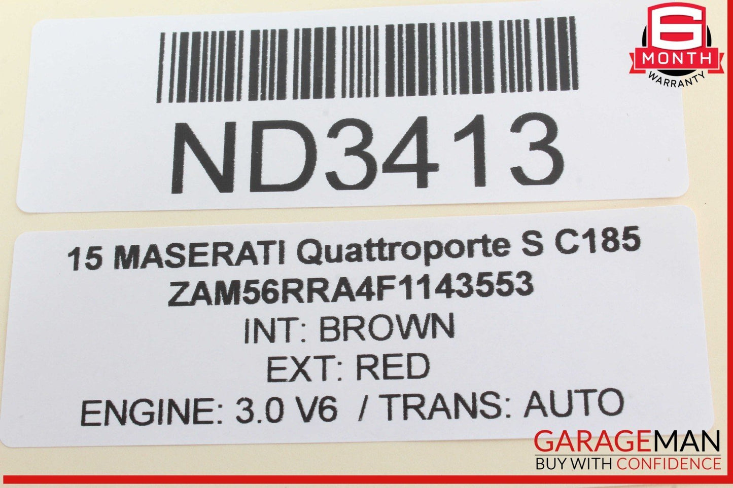 14-17 Maserati Quattroporte S Rear Console Seat Heater Sun Shade Control Switch