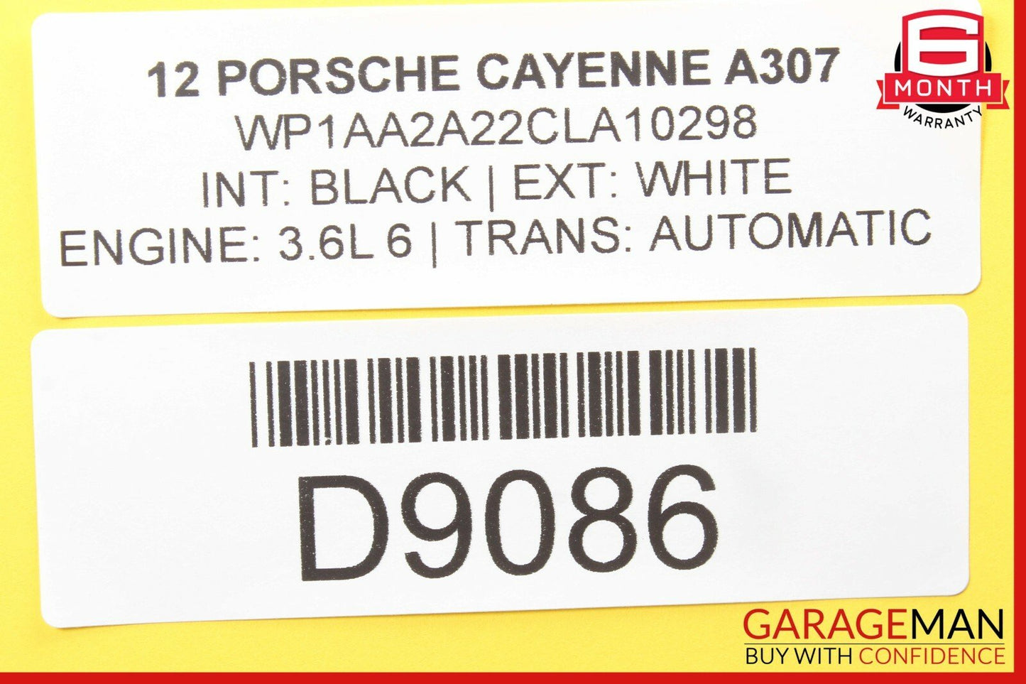 11-17 Porsche Cayenne 958 Electric Parking Brake EPB Control Module 7P0907801F
