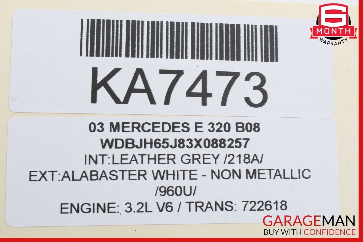 96-03 Mercedes W211 E320 Front Right & Left Side Door Sound Speakers Set OEM