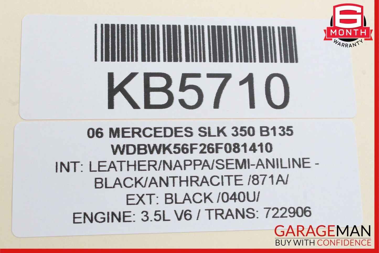 03-11 Mercedes ML350 R350 SLK350 Sirius Satellite Radio Receiver Module Unit OEM