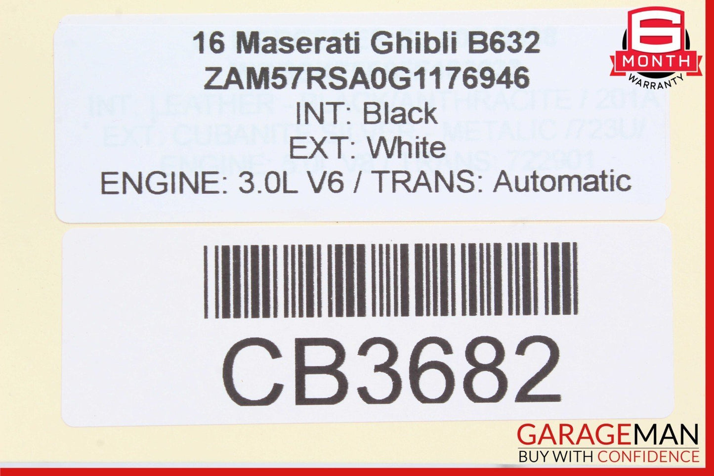 14-17 Maserati Ghibli M157 Rear Right Side Drive Axle CV Shaft Driveshaft