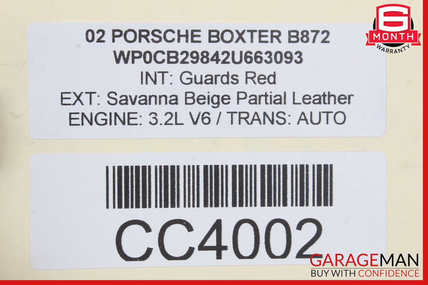 97-04 Porsche Boxster 986 S Right Side Engine Radiator AC A/C Condenser Fan Assy