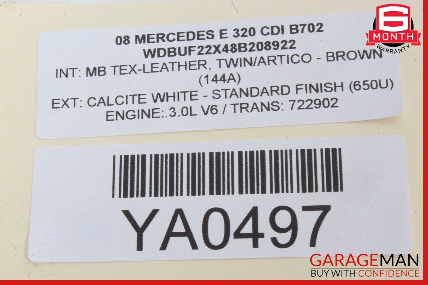 03-09 Mercedes W211 E350 E500 Front Left Driver Side Door Control Module Unit