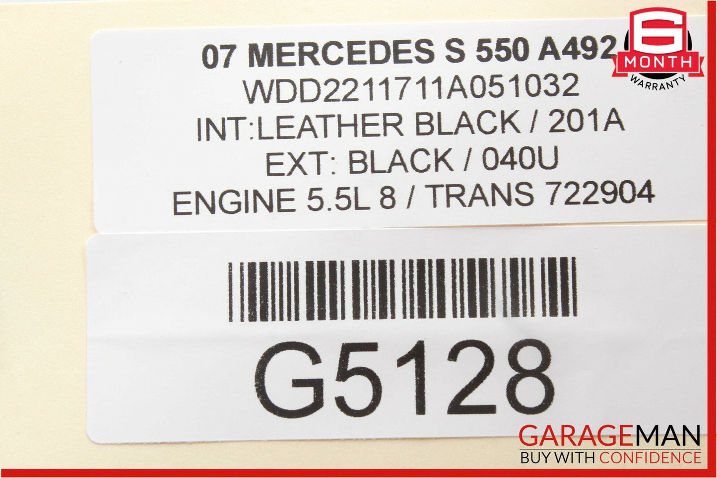 07-09 Mercedes W221 S550 Front Right Passenger Lower Seat Compartment Trim Black