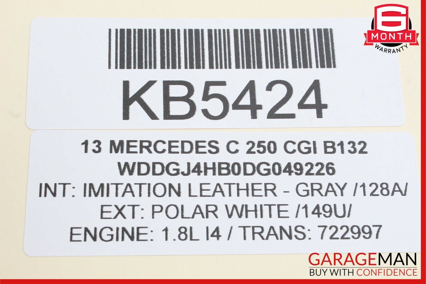 12-14 Mercedes W204 C350 C250 C300 Rear SAM Module Relay Fuse Box Assembly