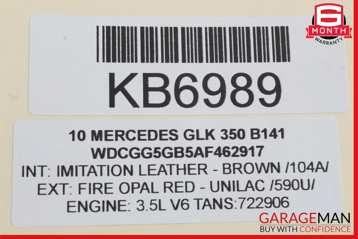 08-14 Mercedes X204 GLK350 Power Brake Booster Master Cylinder Reservoir OEM