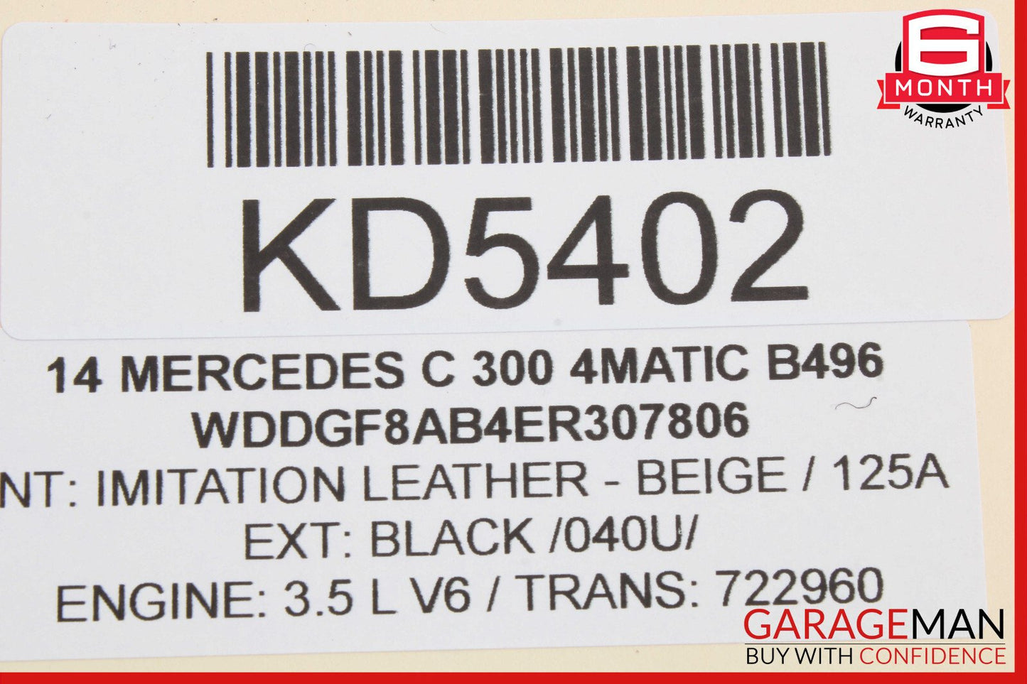 08-14 Mercedes W204 C300 C250 C350 Front Left Side Door Lock Latch Actuator OEM