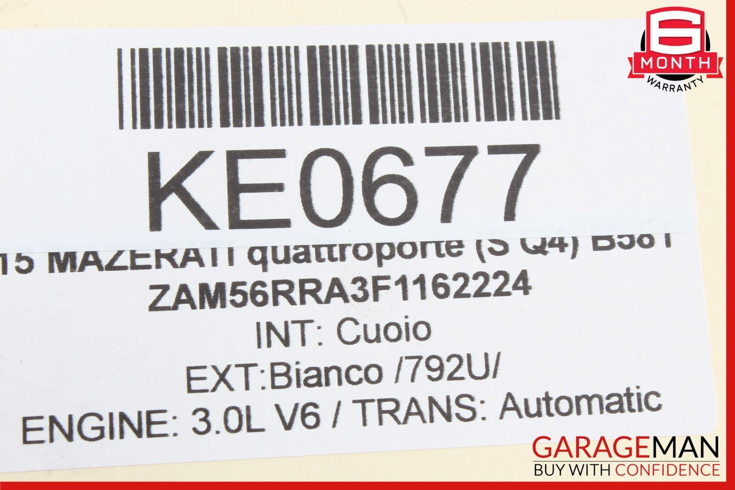 13-17 Maserati Quattroporte Front Right Passenger Side Door Lock Latch Actuator