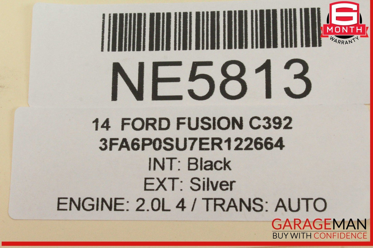 13-16 Ford Fusion Rear Left Driver Side Door Lock Latch Actuator OEM