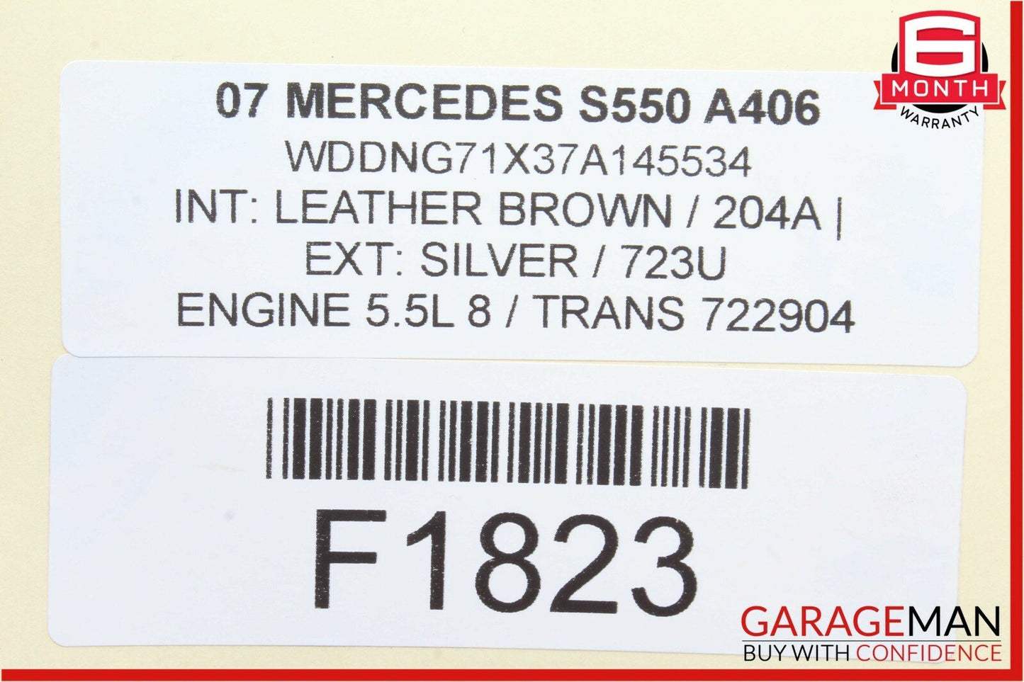 07-09 Mercedes W211 E350 CLS550 Front Right Seatbelt Seat Belt Receiver Buckle
