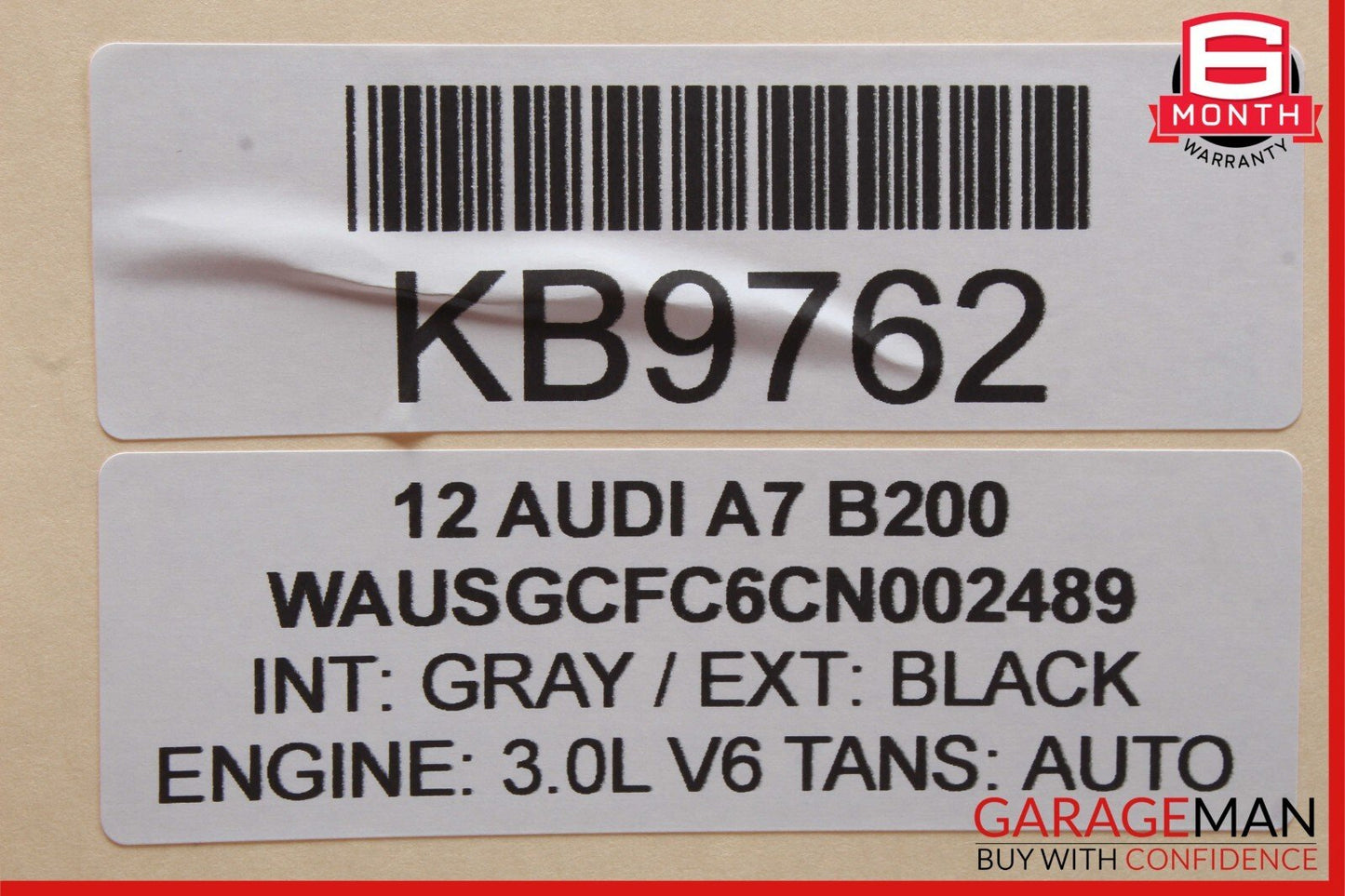 12-18 Audi A7 Electric Parking Emergency Brake Control Module Unit OEM