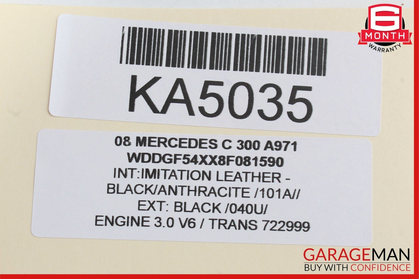 08-14 Mercedes W204 C300 C350 Front Left Side Door Lock Latch Actuator OEM