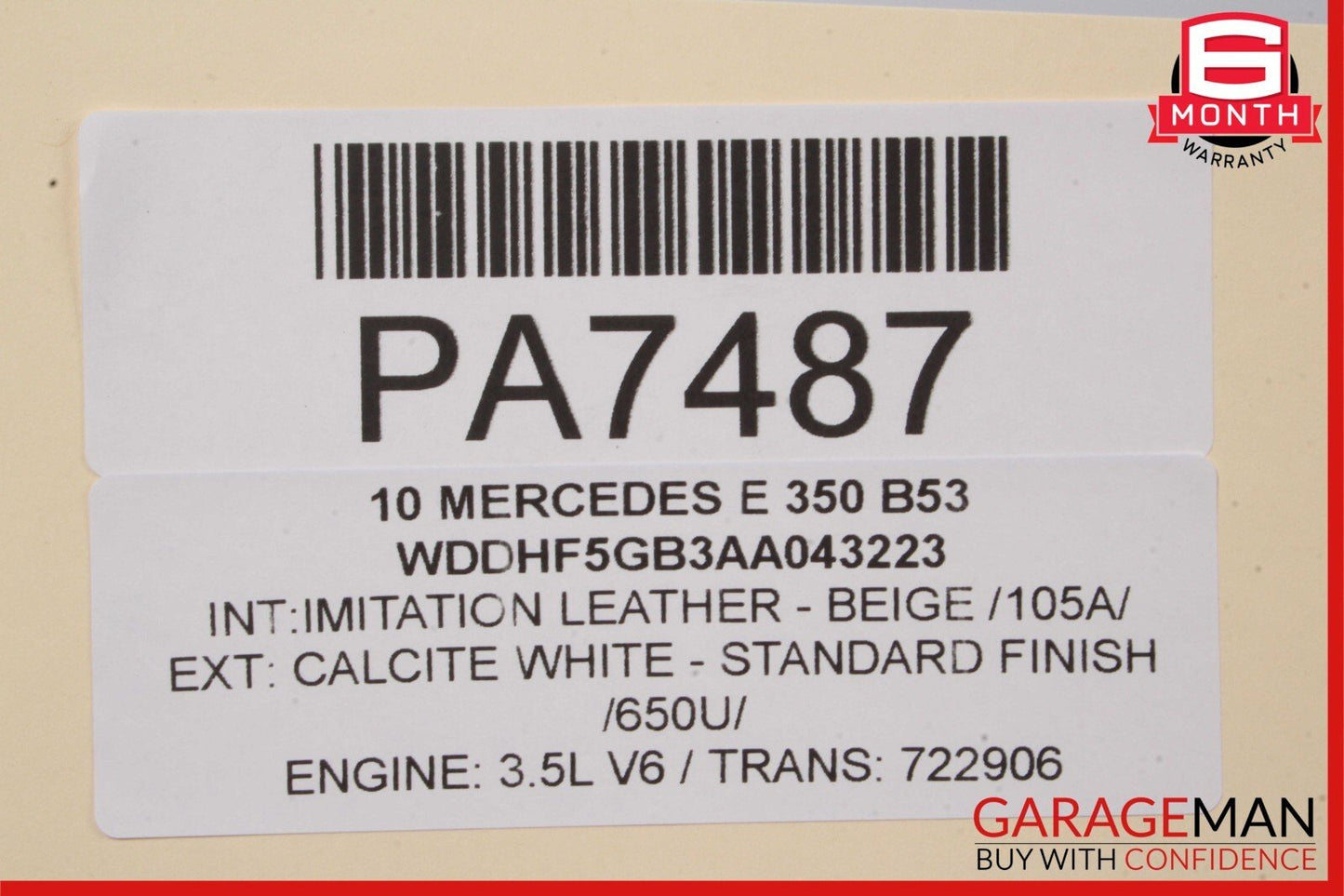 08-17 Mercedes C300 E350 E400 C350 GLK350 AC A/C Air Conditioning Condenser