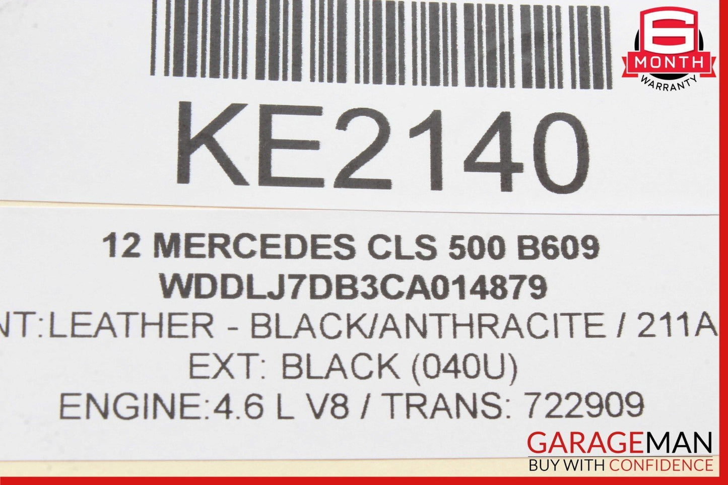 10-18 Mercedes W212 E350 E400 CLS550 Rear SAM Fuse Box Relay Control Module Assy