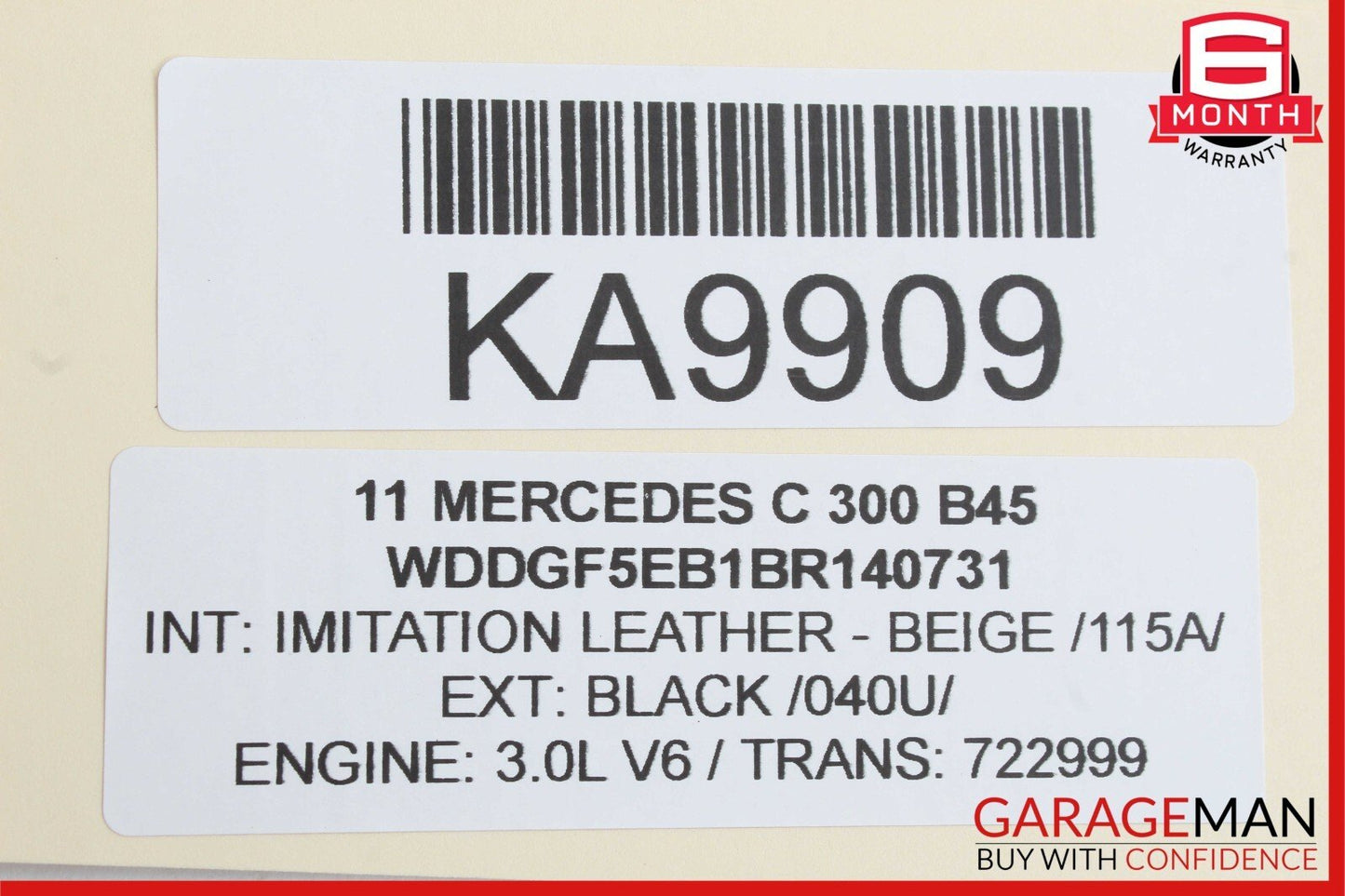08-18 Mercedes W204 C300 CLS550 E350 Front Right Side Door Lock Latch Actuator