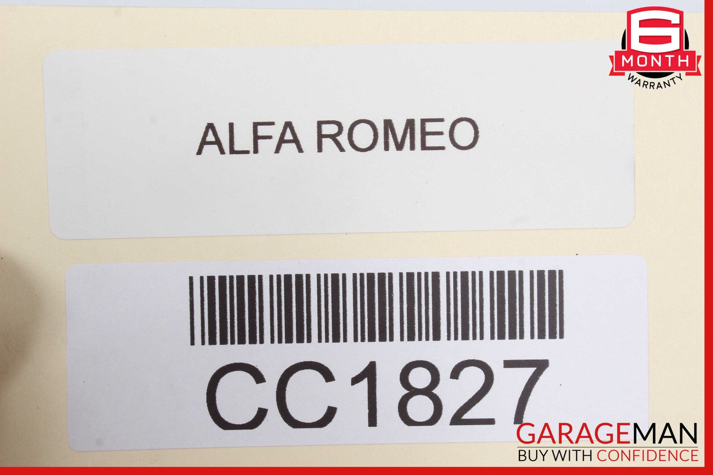 17-21 Alfa Romeo Giulia Rear Left Side Top Upper Seat Cushion Cover Assy Red OEM