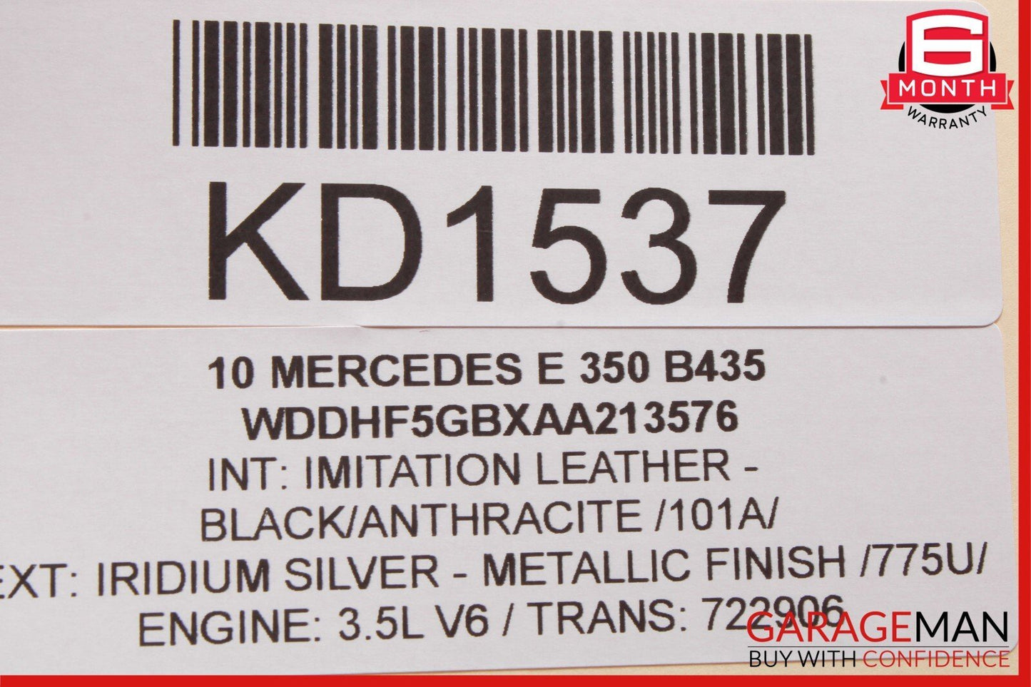 10-16 Mercedes W212 E350 Front Right Side Door Panel Tweeter Speaker Cover Black