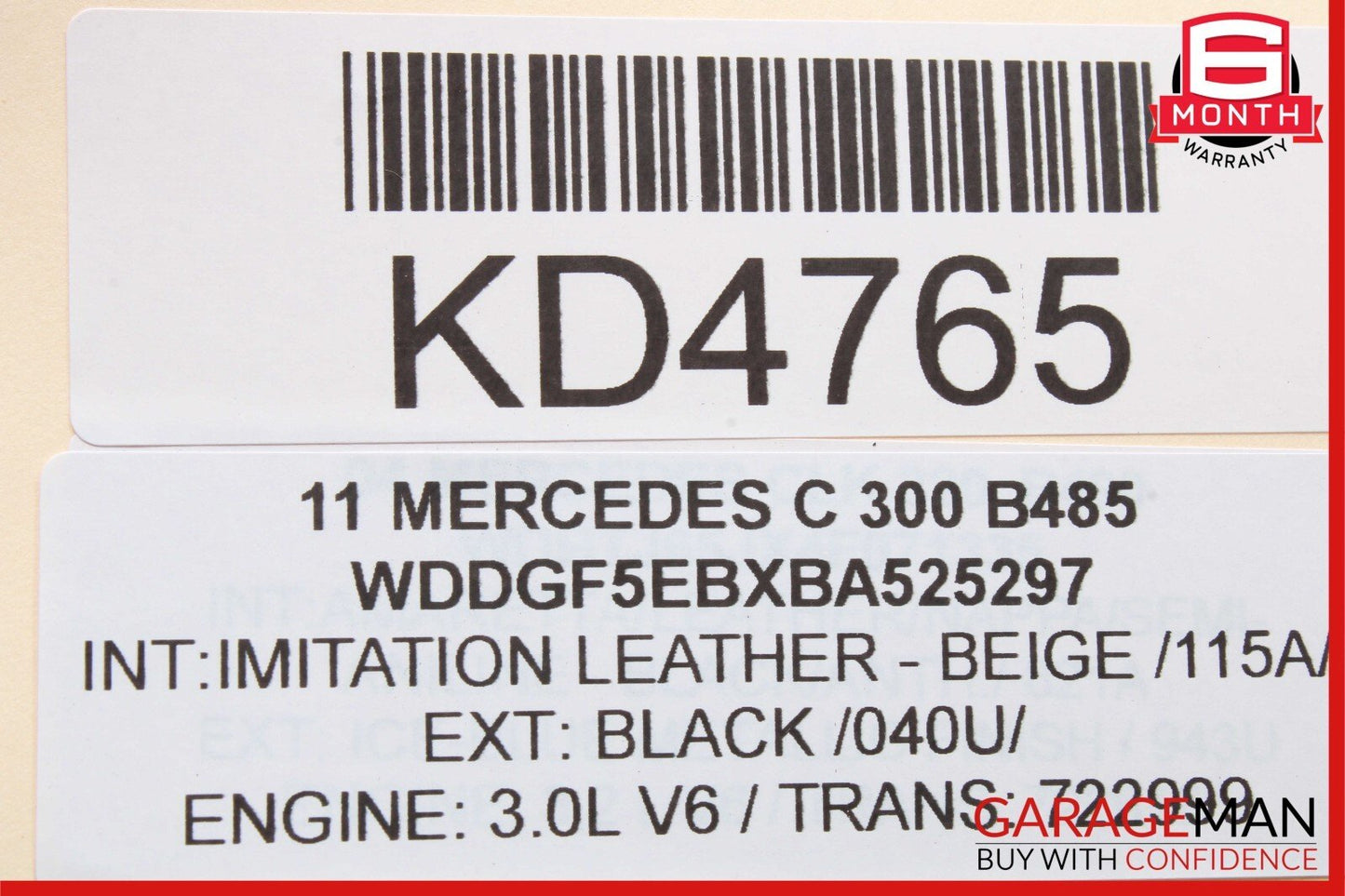 08-18 Mercedes W204 C300 C250 C350 Front Right Side Door Control Module Unit OEM