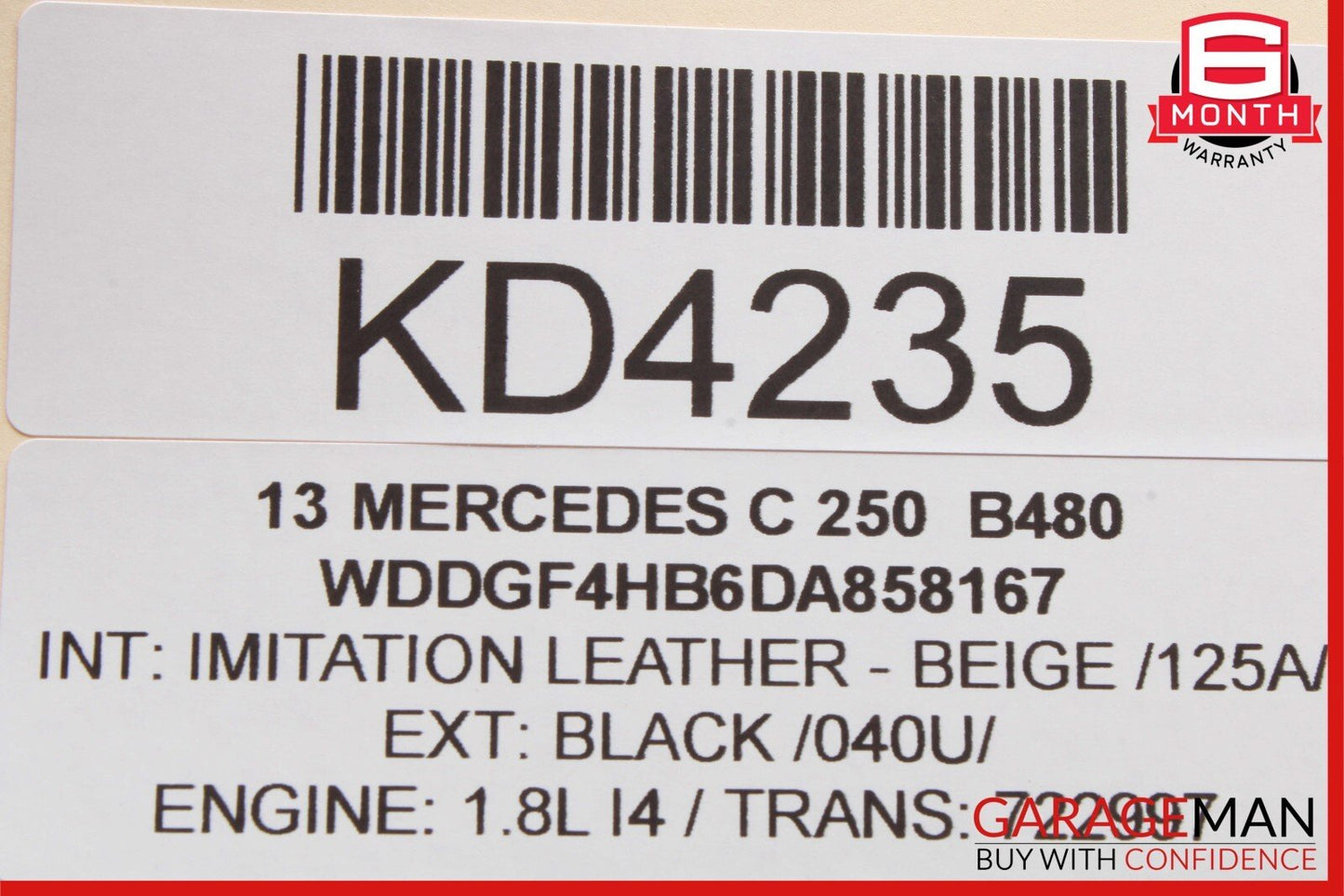 12-14 Mercedes W204 C350 C250 C300 Right Passenger Exterior Door Handle Black