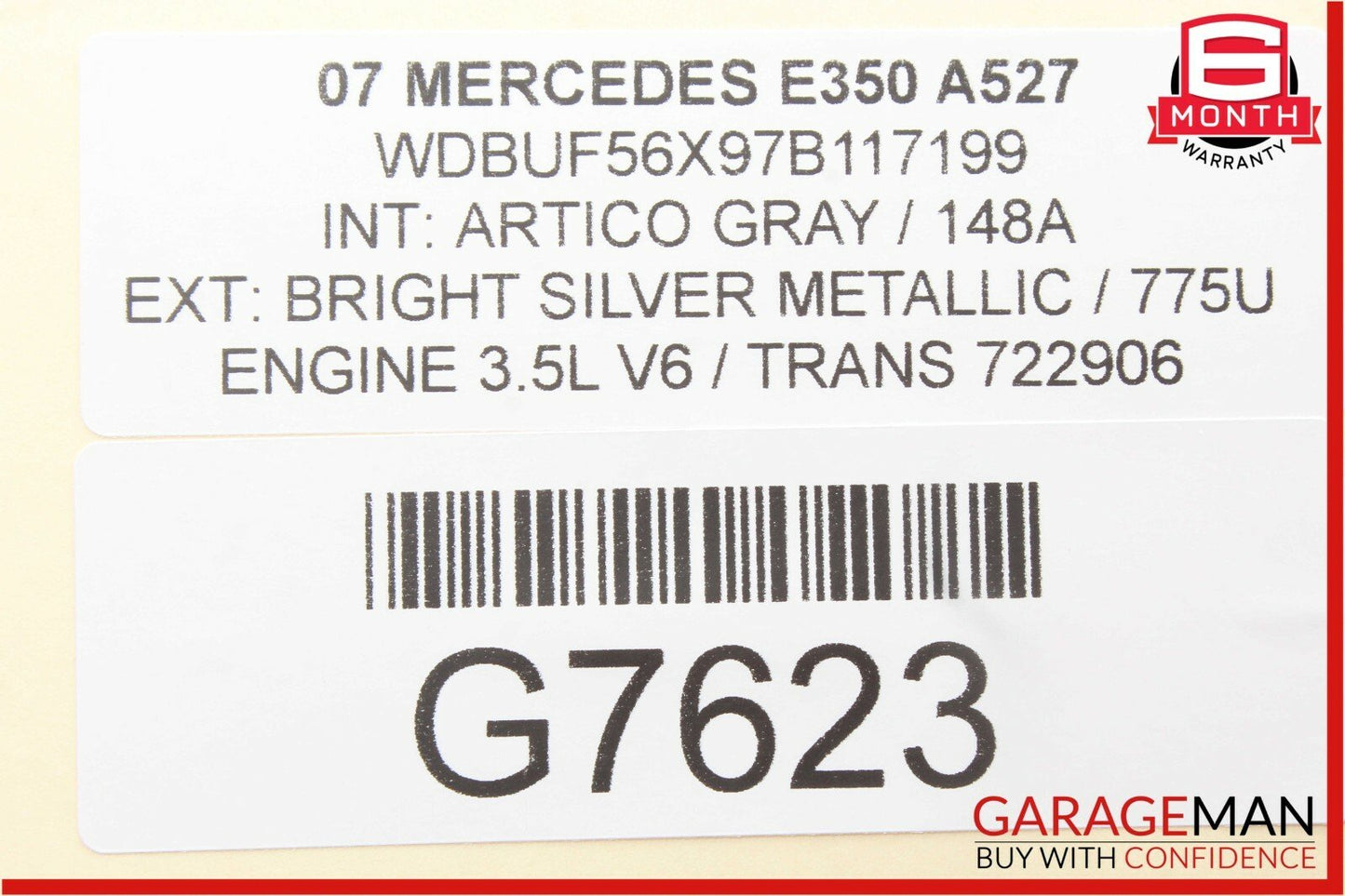 03-11 Mercedes W211 E350 CLS550 GL550 Front Left Side Under Seat Control Module